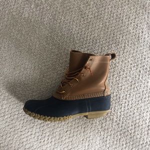 LL Bean Classic Navy Snow Boot